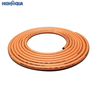 En559 Standard Smooth Surface Rubber Gas Hose LPG Hose