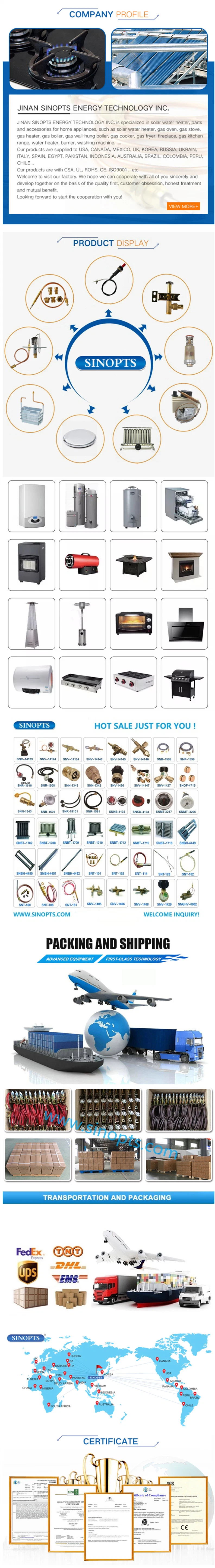 LPG Piezo Gas Igniter with CE Approval/Gas Furnace Flameout Protection Accessories for Gas Oven, Water Heater