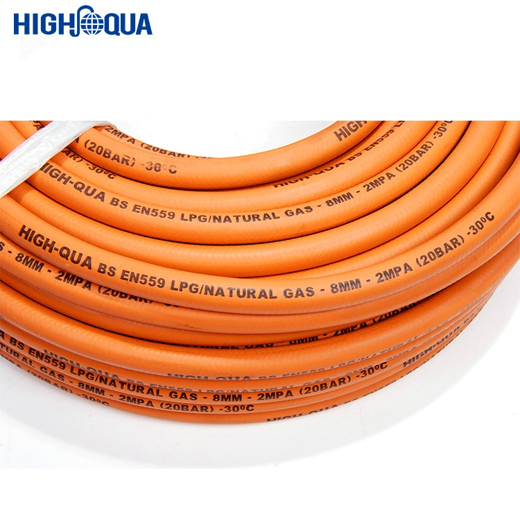 En559 Standard Smooth Surface Rubber Gas Hose LPG Hose