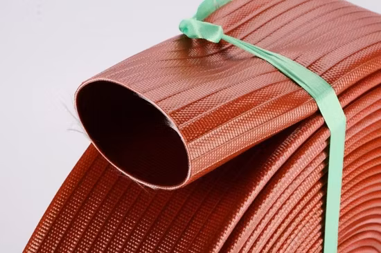 Tubo flessibile da combattimento per armadio idrante antincendio durevole ad alta pressione da 1,5/2/2,5/3/4 pollici in PVC/TPU/gomma flessibile resistente all'acqua disteso in tela